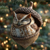 Woodland Animal Acrylic Christmas Pendant – image 3