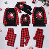 Family Santa Ho Ho Ho Raglan & Plaid Pyjamas