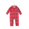 Family Red Tartan Onesie with Dog Outfit – image 3