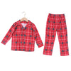 Family Red Tartan Onesie with Dog Outfit – image 4
