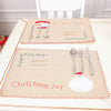Santa & Snowman Christmas Placemat – image 2