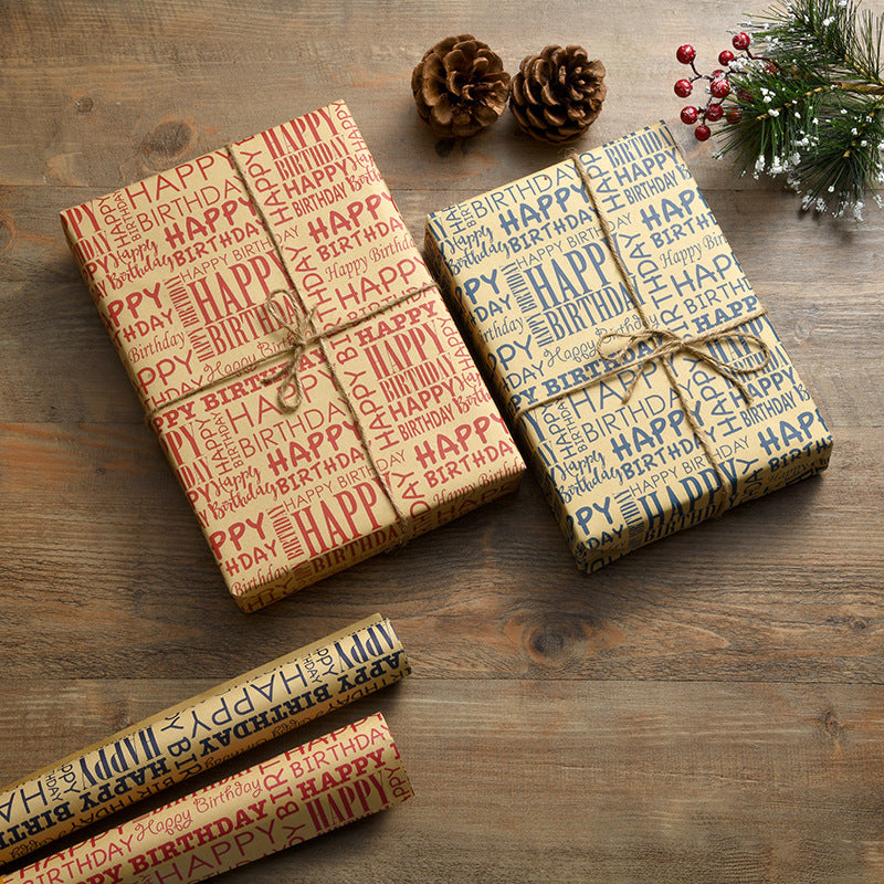 Retro Gift Wrap, 50 × 70 cm – image 4