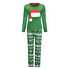 Family Green Santa Hat & Tree Print Pyjamas – image 5