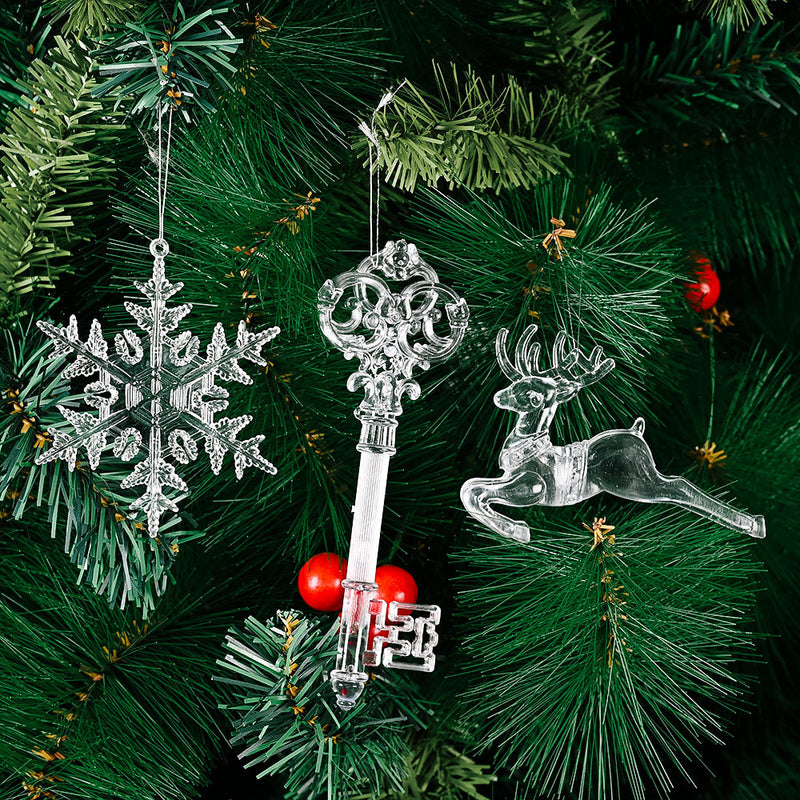 Acrylic Winter Hanging Ornaments