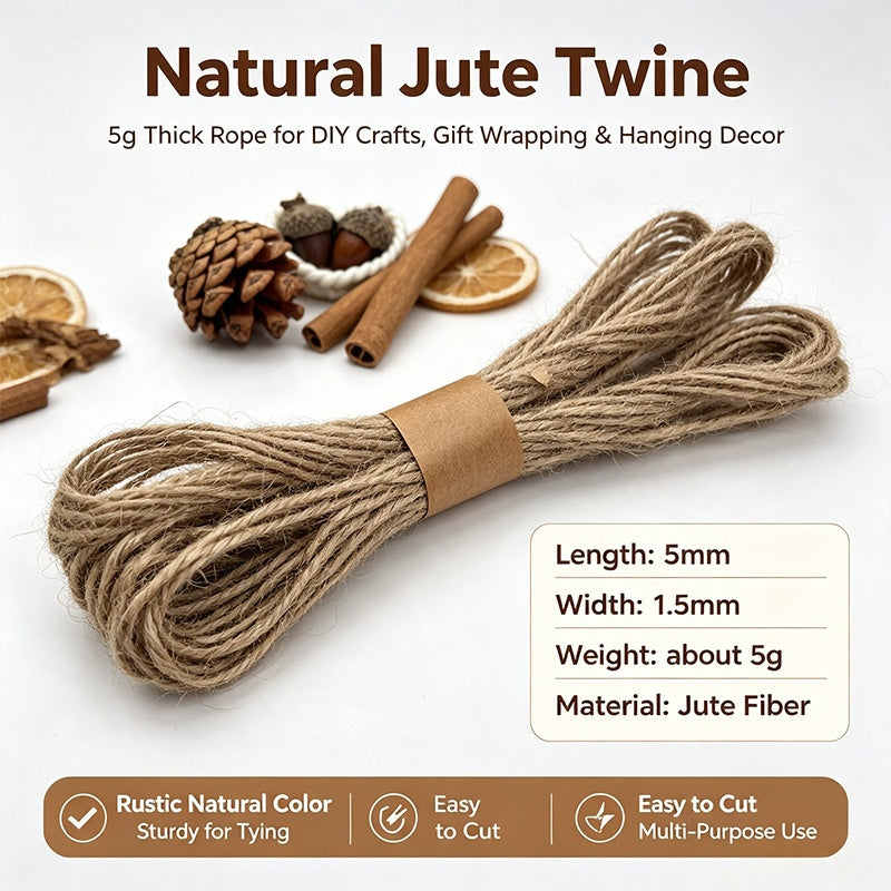 Natural Jute Craft Twine – image 3