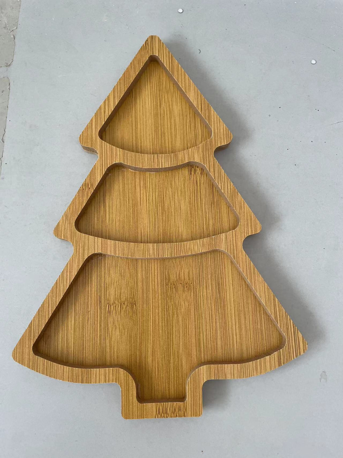 Wooden Christmas Shaped Serving Tray – image 5