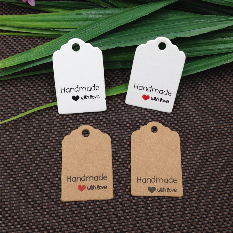 Mini Kraft Gift Tags, 100 Pieces – image 5