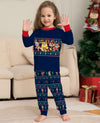 Kids' Navy Reindeer Fair Isle Pyjamas – image 5