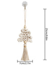 Handwoven Cotton Christmas Wall Hanging – image 3