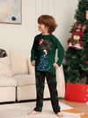 Family Green Merry Christmas Santa Pyjamas – image 4