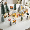 Light-Up Christmas Village Decoration Set – image 2