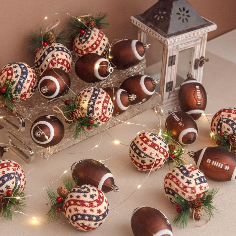 Decorative Christmas Bauble Set