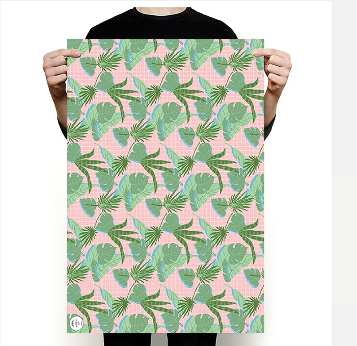 Tropical Print Gift Wrap, 50 × 70 cm – image 4