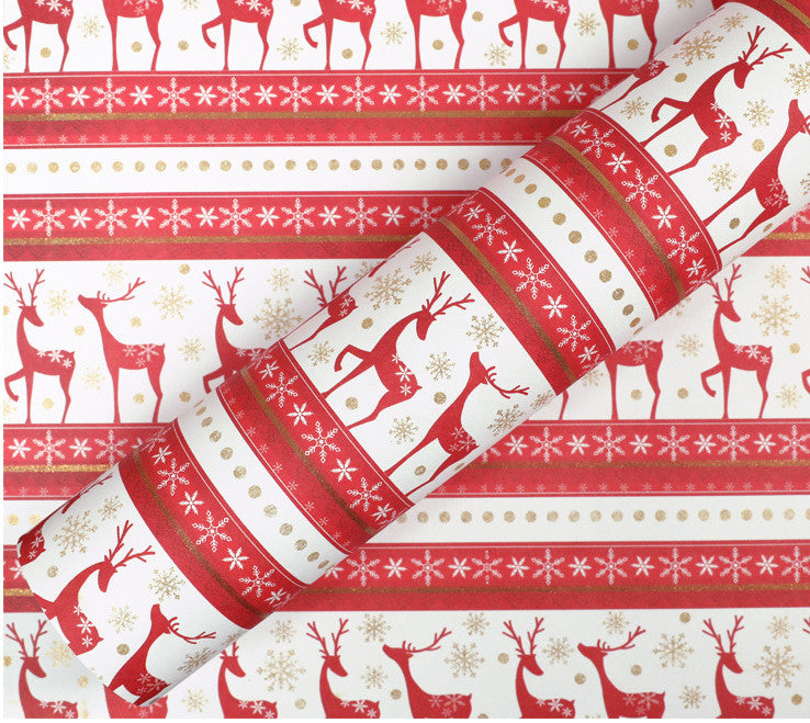 Christmas Pattern Gift Wrap, 50 × 70 cm – image 4