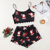 Women's Christmas Cami & Shorts Pyjama Set – image 2