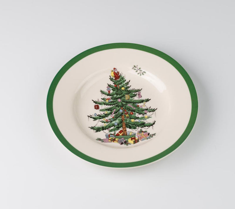 Christmas Tree Porcelain Plates & Bowls
