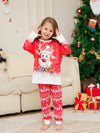 Family Red Hooded Reindeer Fair Isle Pyjamas – image 4