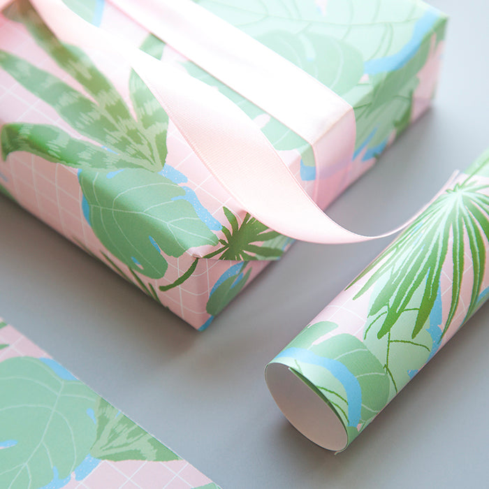 Tropical Print Gift Wrap, 50 × 70 cm – image 3