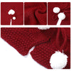 Wine Red Christmas Tree Skirt, 120 cm – image 4