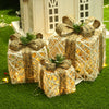Christmas Display Gift Boxes, Set of 3
