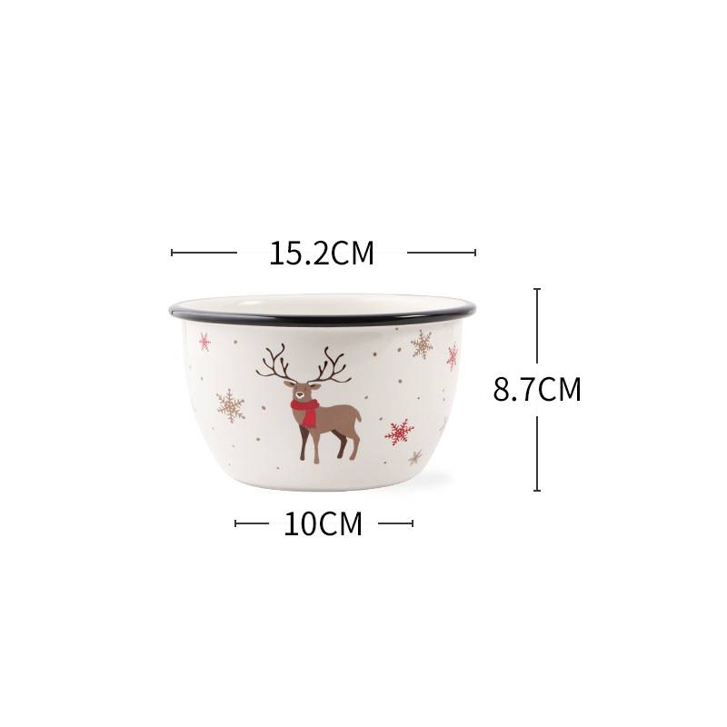Reindeer & Berry Bone China Christmas Tableware – image 4