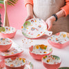 Cartoon Christmas Porcelain Bowls & Plates