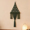 Handwoven Christmas Tree Wall Hanging