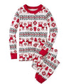Family Red & White Reindeer Print Pyjamas – image 6