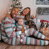 Family Grey Nordic Christmas Pyjamas – Mum, Dad & Kids – image 3