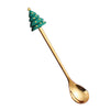 Gold Cat Paw Christmas Dessert Spoon & Fork – image 5