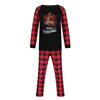 Family Black Merry Christmas Script & Plaid Pyjamas – image 9