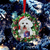 Wooden Christmas Keepsake Pendant, 8 cm – image 5