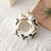 Painted Christmas Hanging Ornament – Nutcracker & House – image 3