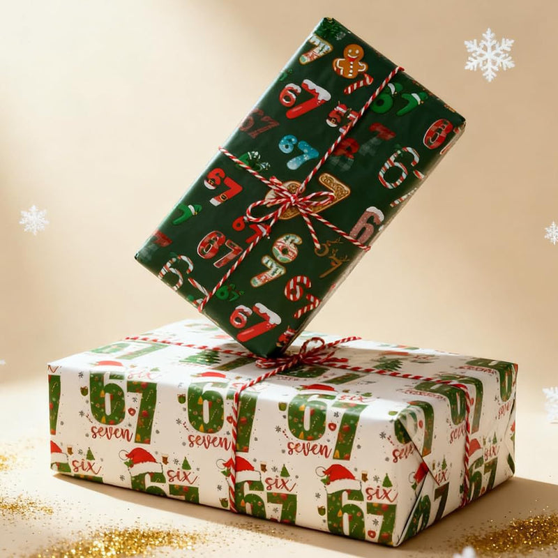 Christmas Gift Wrap, 50 × 90 cm