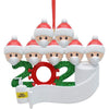 Personalised Family Christmas Tree Pendant – White Edition – image 4