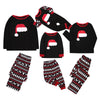 Family Black Santa Hat Fair Isle Pyjamas – image 3