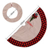 Plaid Christmas Tree Skirt – image 4