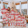 Family Red Fair Isle Reindeer Christmas Pyjamas