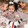 Family Red & White Nordic Reindeer Pyjamas – image 2