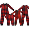 Family Buffalo Plaid Christmas Onesie