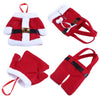 Santa Suit Christmas Cutlery Holders – image 2