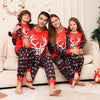 Matching Family Christmas Reindeer & Snowflake Pyjamas