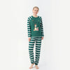 Family Green Stripe Christmas Pyjamas – image 5
