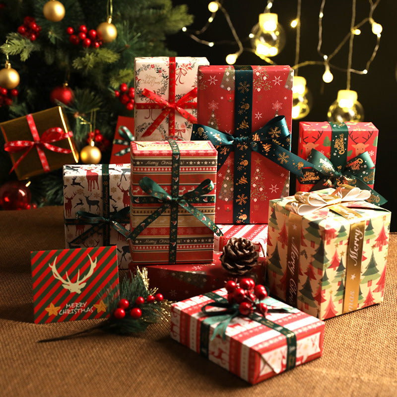 Christmas Pattern Gift Wrap, 50 × 70 cm – image 2