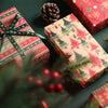 Christmas Pattern Gift Wrap, 50 × 70 cm
