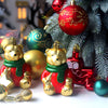 Christmas Ornament Set, 72 Pieces – image 4