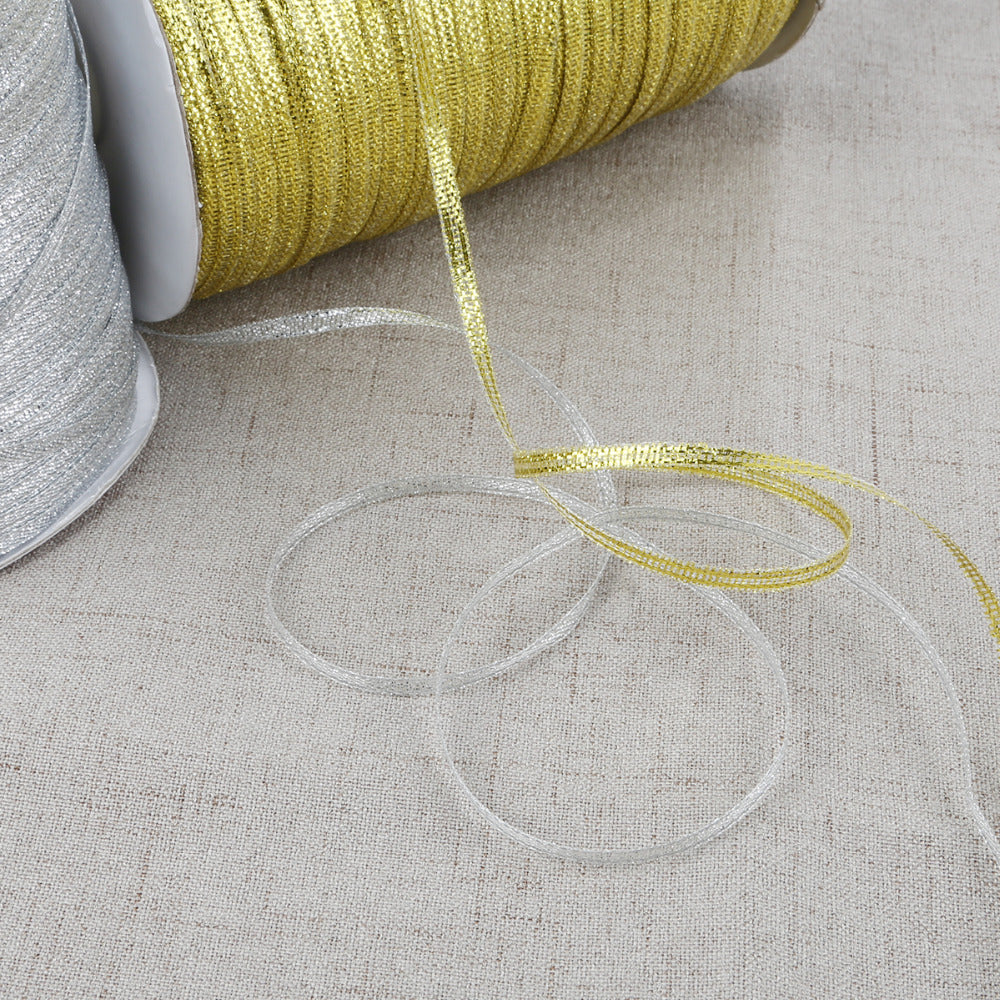 Gold & Silver Gift Ribbon – image 4