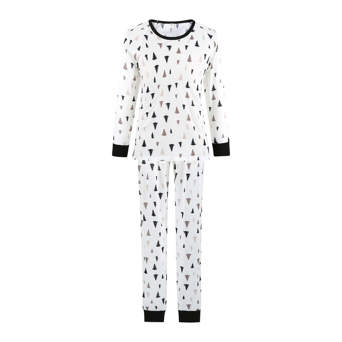 Family White Polka Dot Christmas Pyjamas – image 3