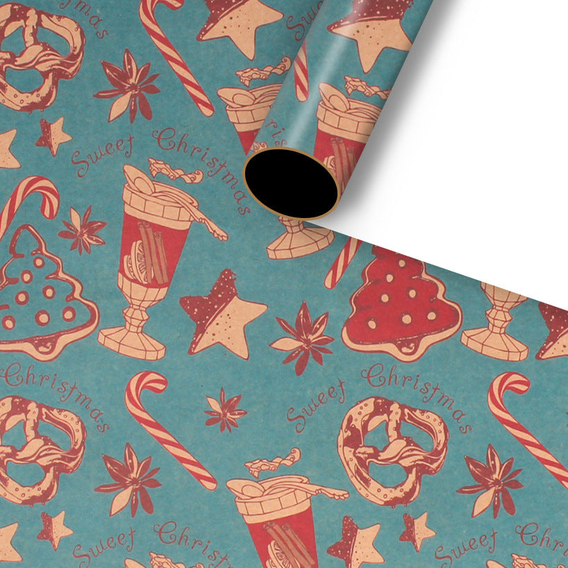 Classic Christmas Kraft Gift Wrap – image 5