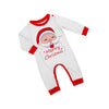 Family White Santa & Snowman Print Pyjamas – image 5